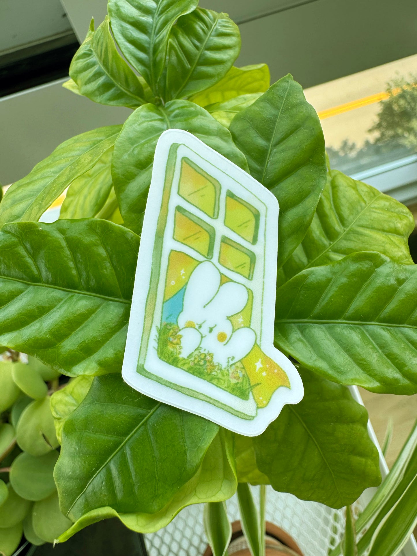 Fresh Breeze! Clear Sticker