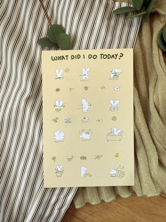 Daily Activities Print