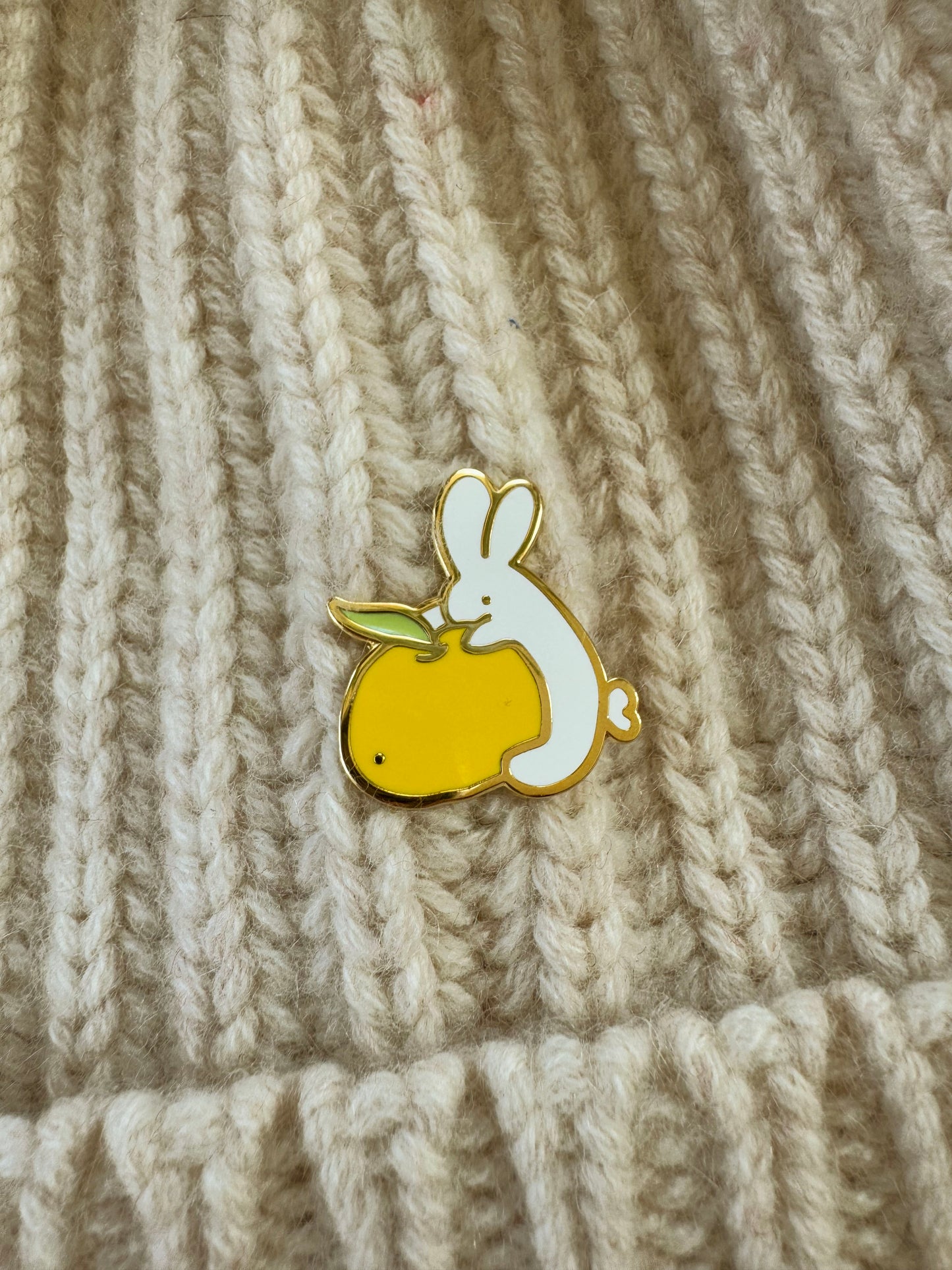 Yuzu Buddy Enamel Pin