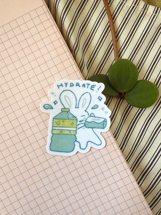 Hydrate! Vinyl Sticker