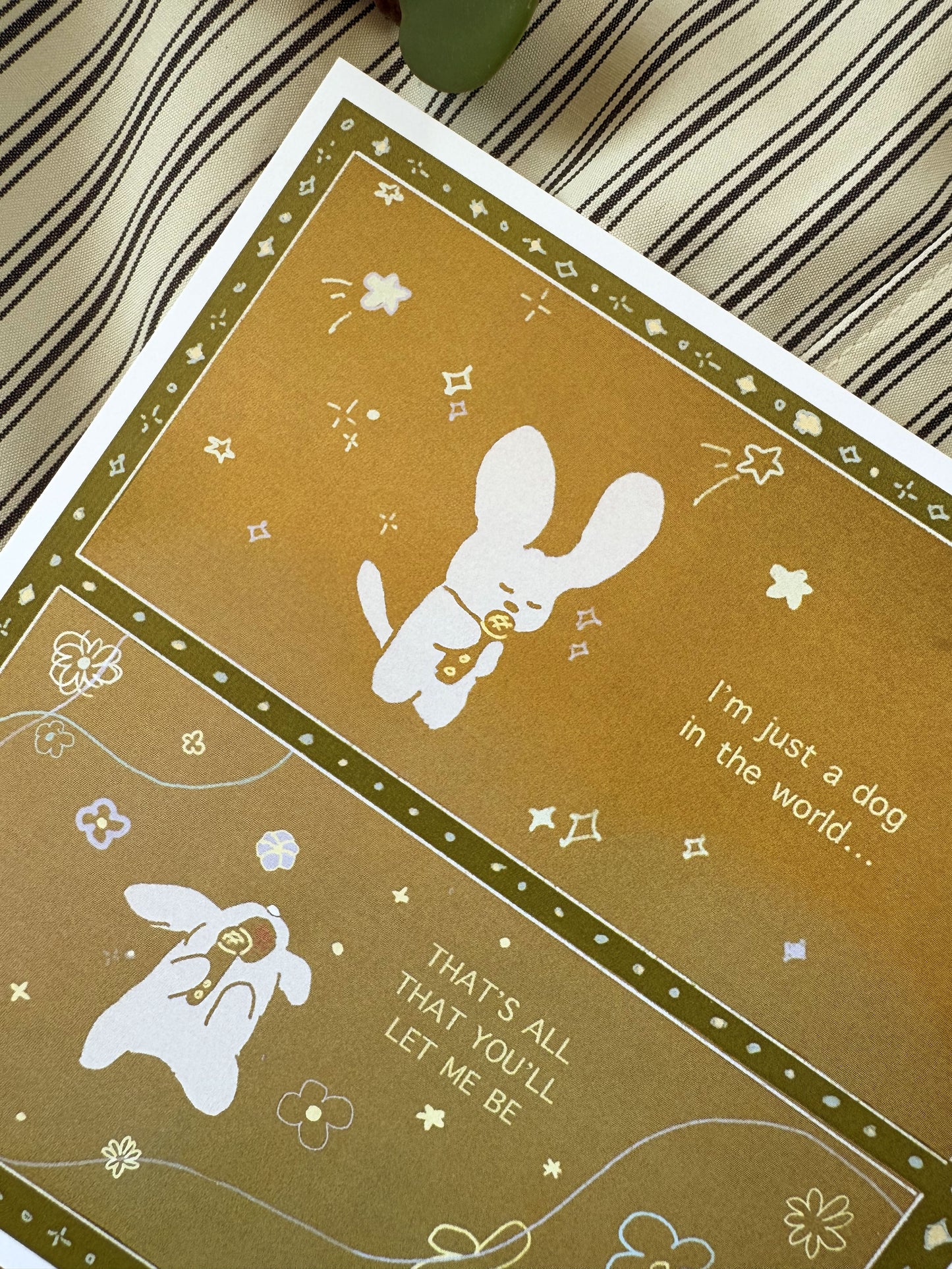 Just a Dog Print