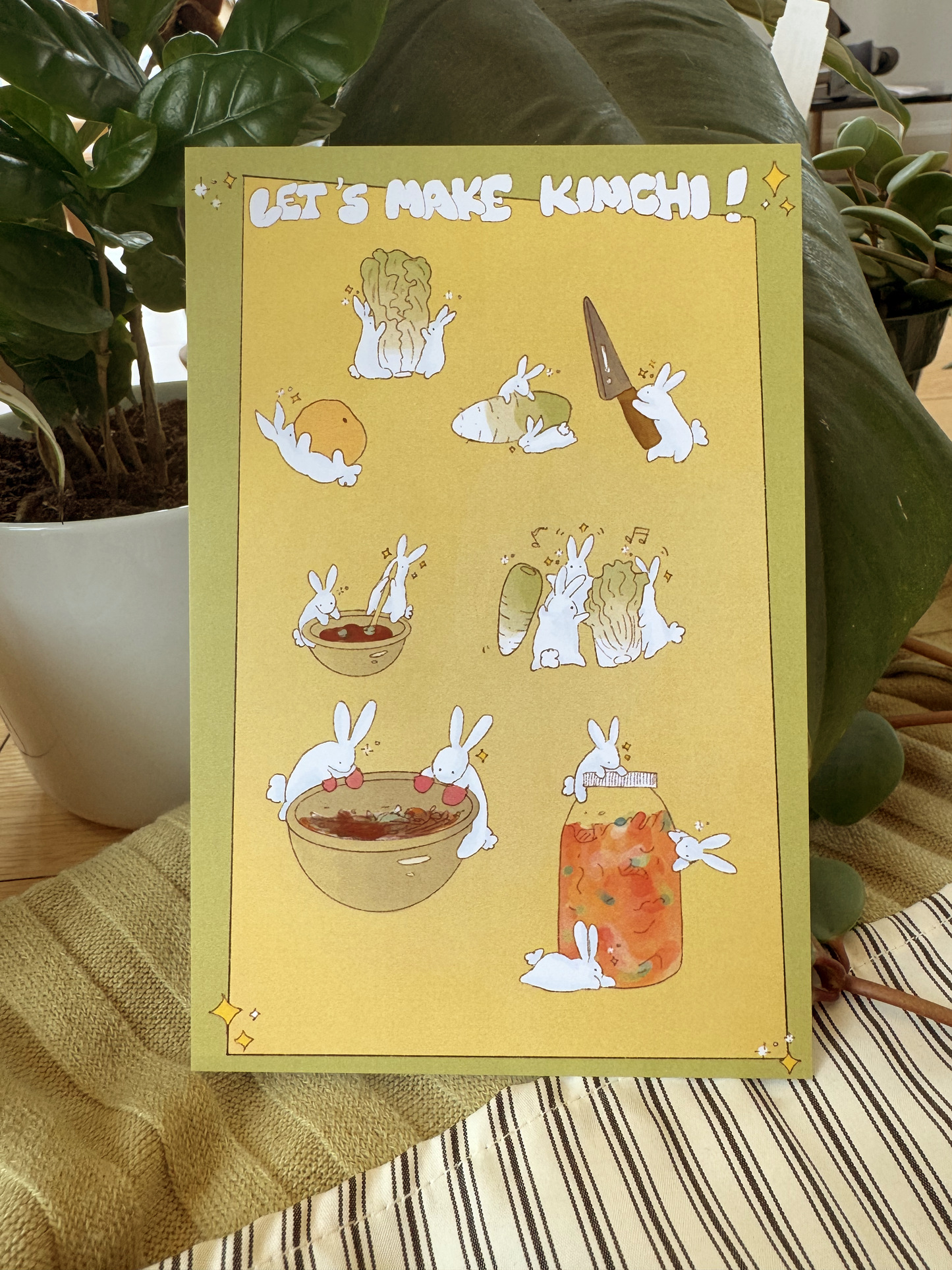 Let's Make Kimchi Print