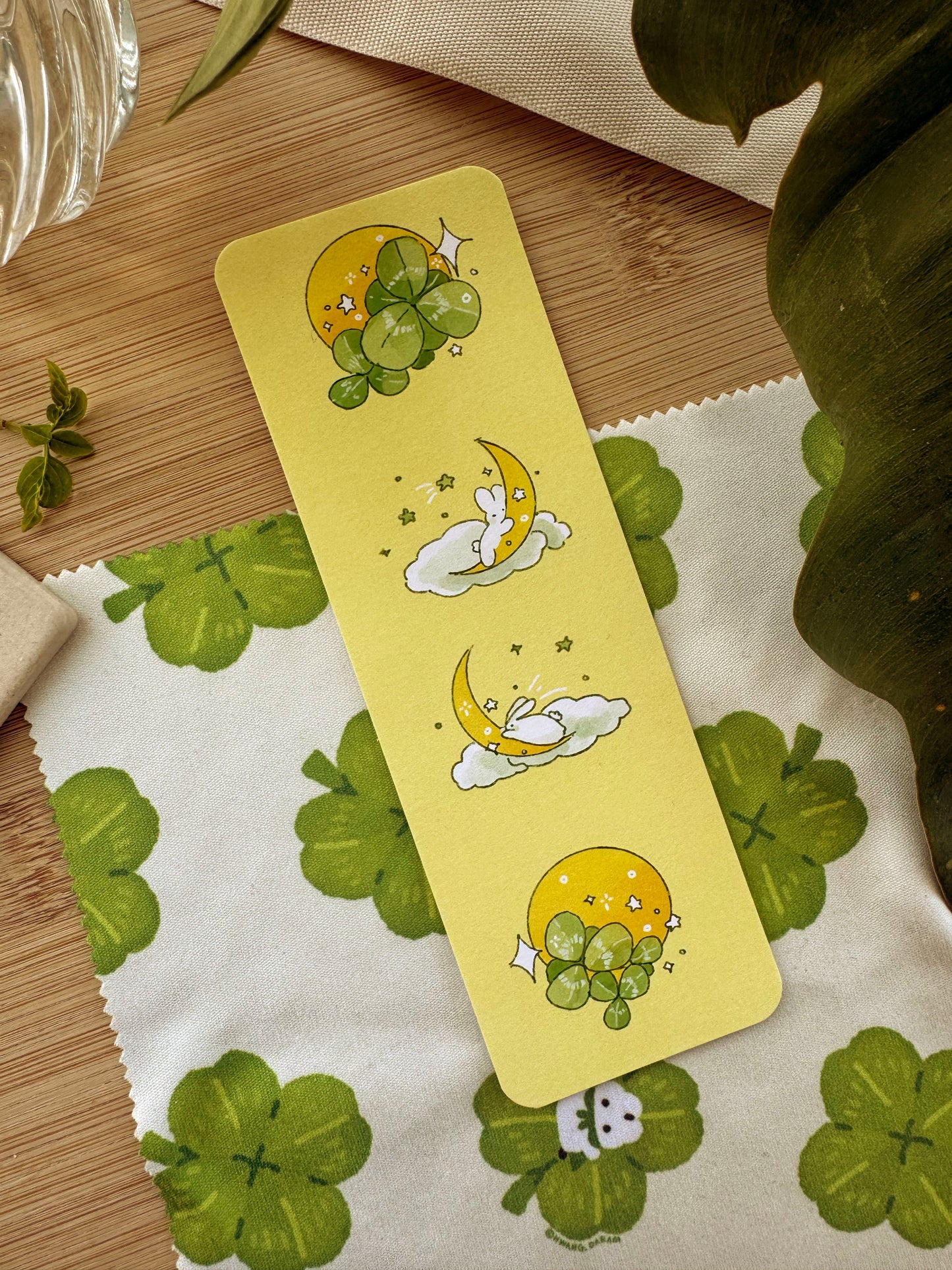 Lucky Night Bookmark