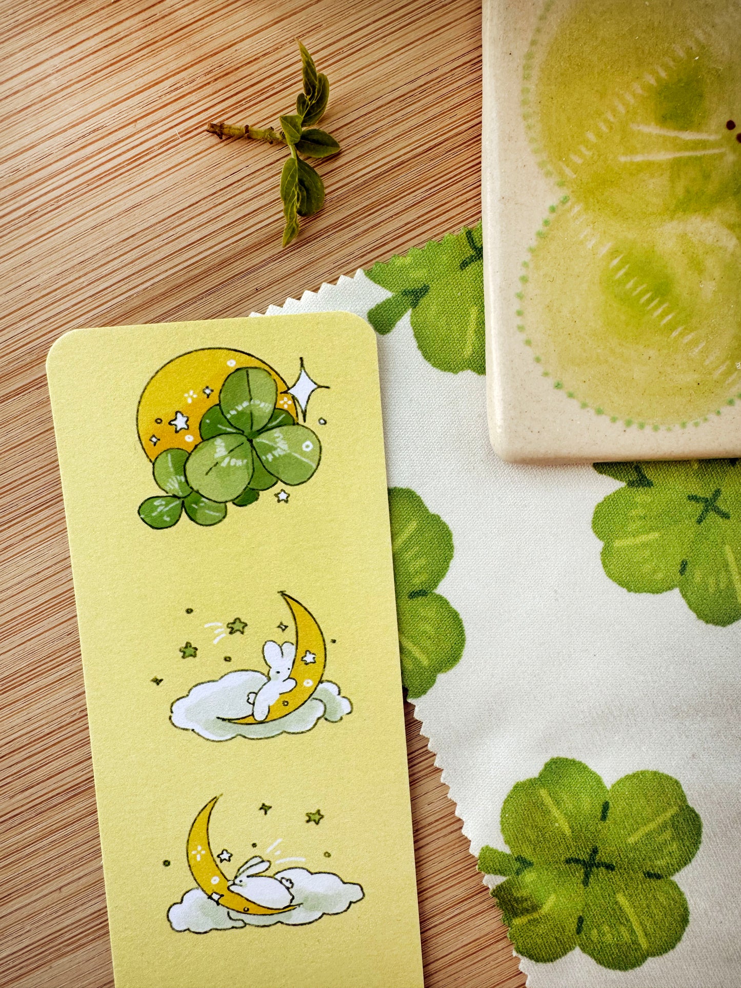 Lucky Night Bookmark