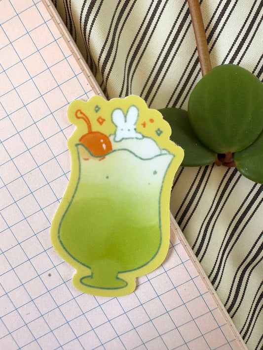 Melon Soda Vinyl Sticker