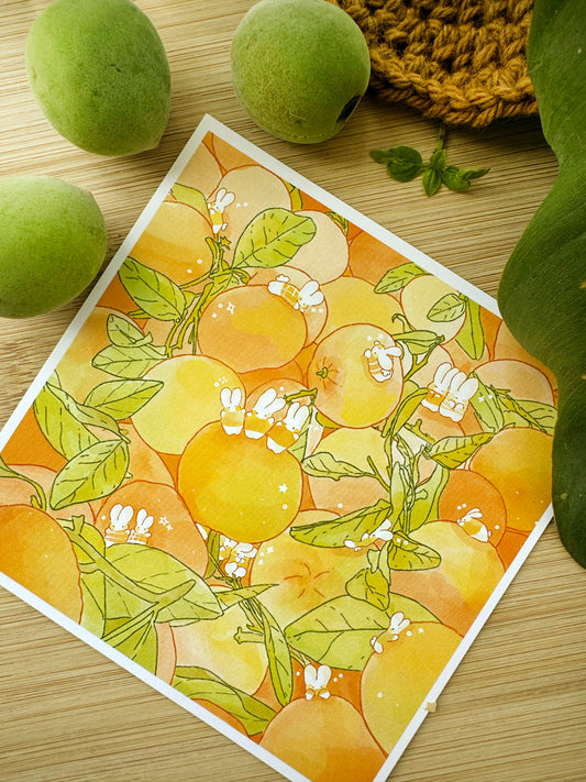 Oranges Print