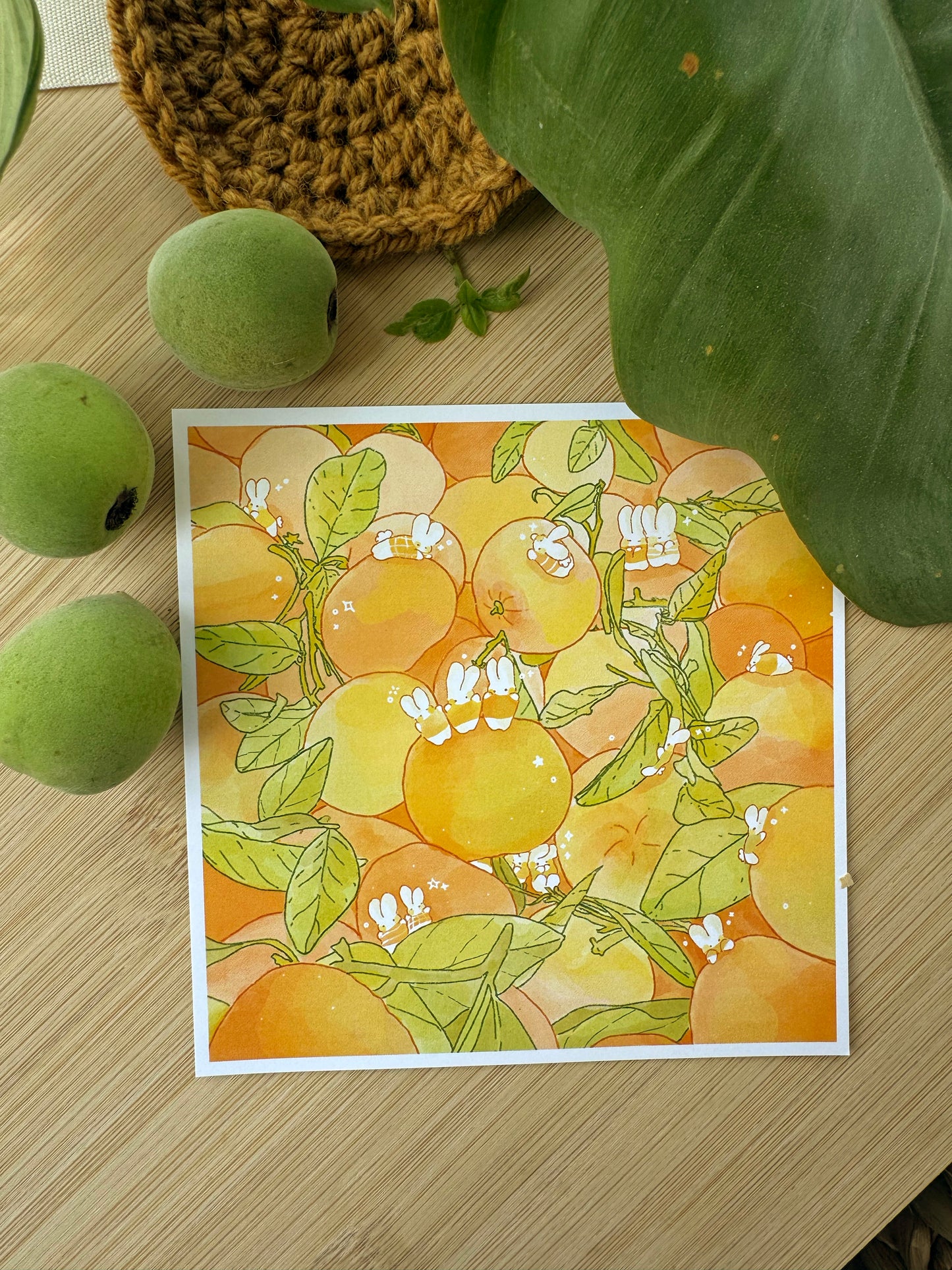 Oranges Print