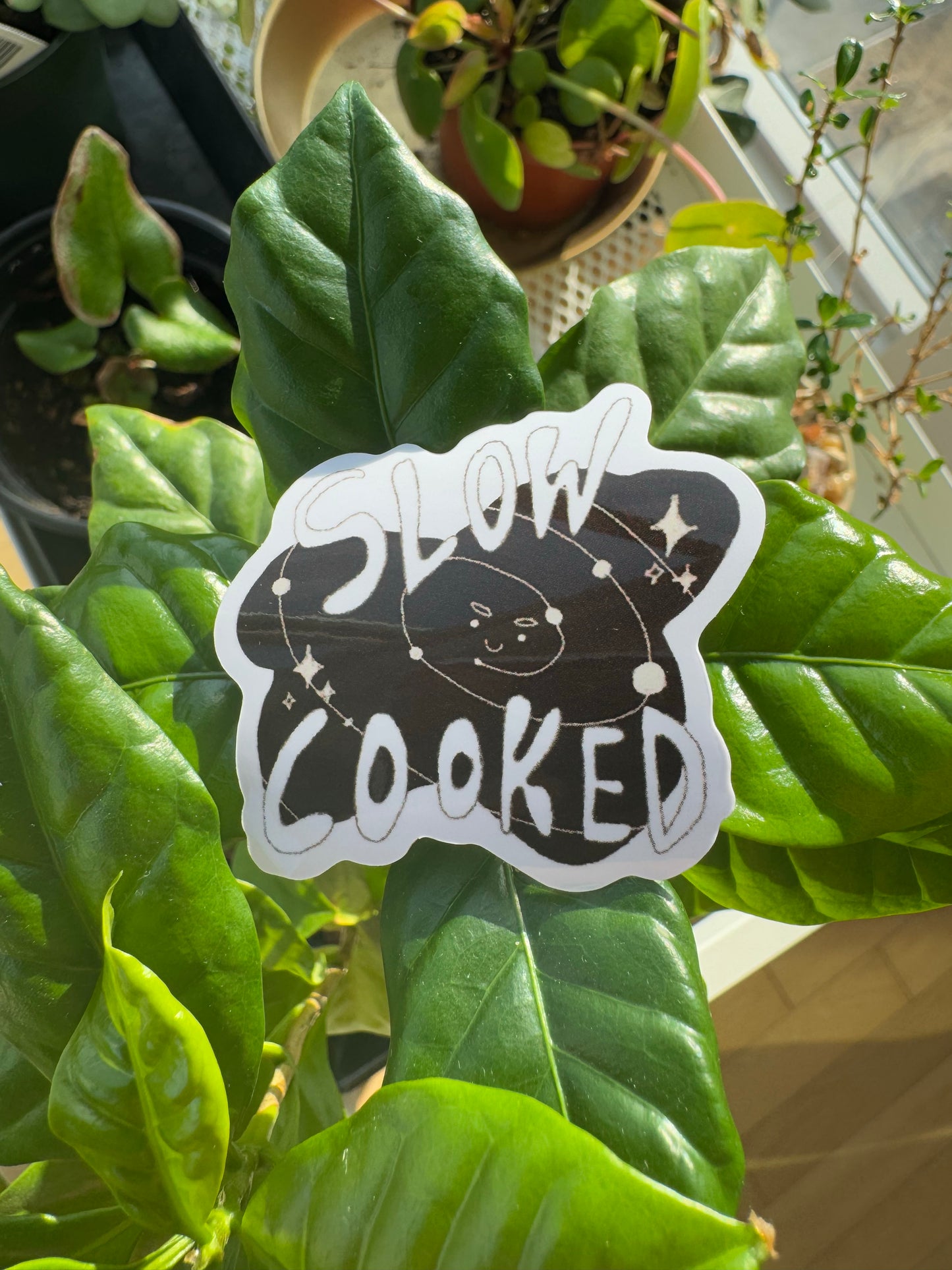 Slow Cooked Black Ver. Vinyl Sticker