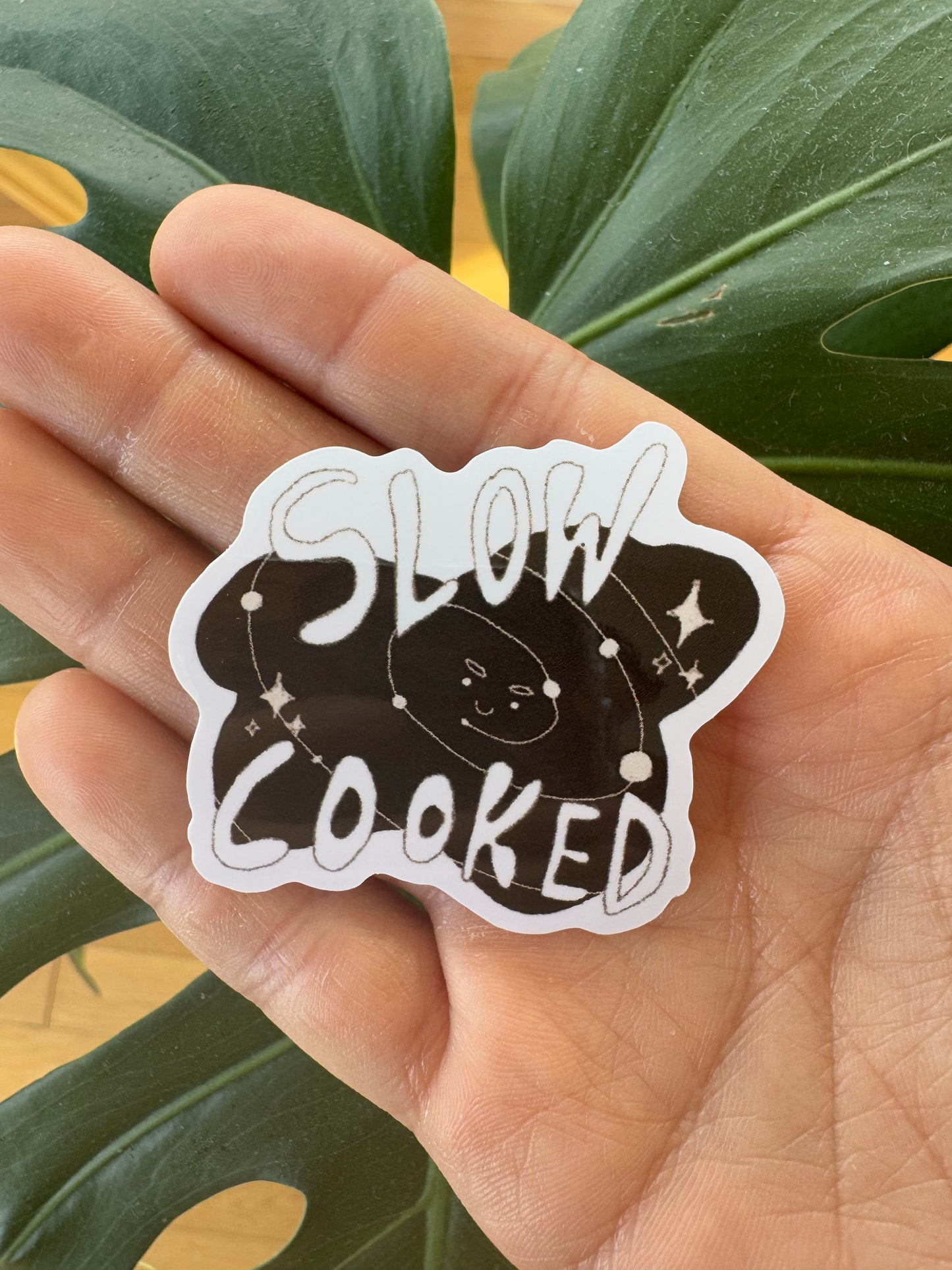 Slow Cooked Black Ver. Vinyl Sticker