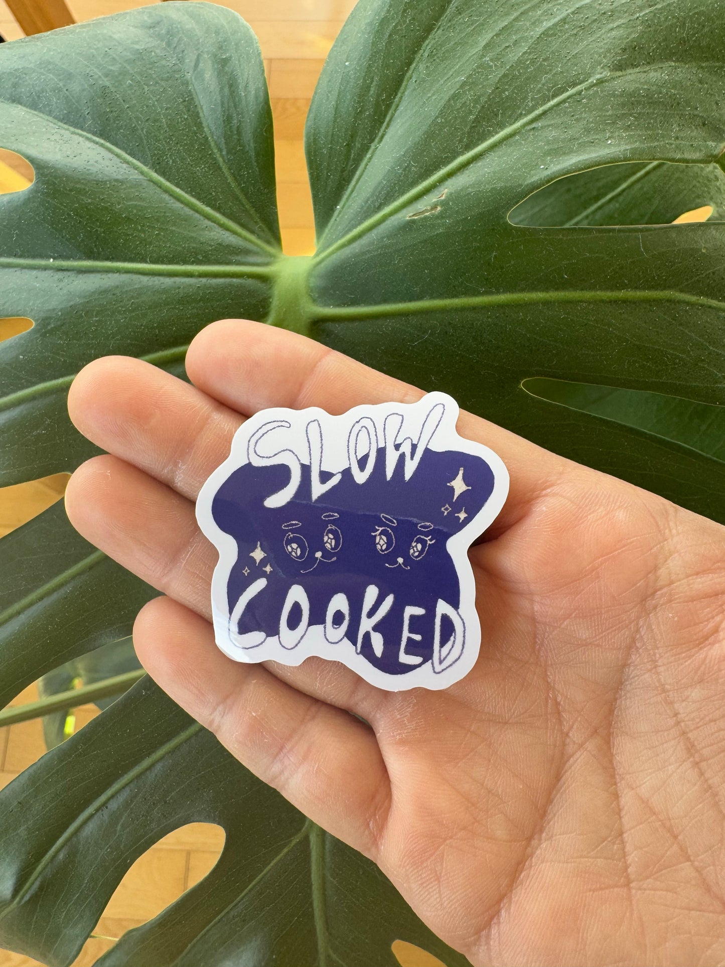 Slow Cooked Blue Ver. Vinyl Sticker